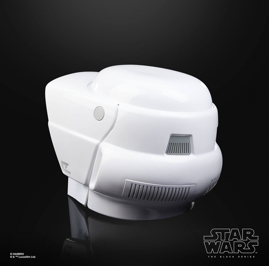 STAR WARS 6 - Electronic Helmet Biker Scout Black Series