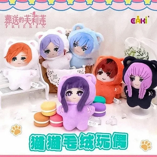 FRIEREN - Cat - Blind Box Vinyl Face Plush (6pcs) - 10.5cm