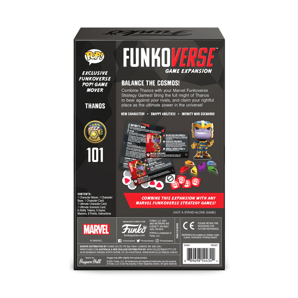MARVEL - Funkoverse 101 1-Pack - Expansion Thanos 'UK'