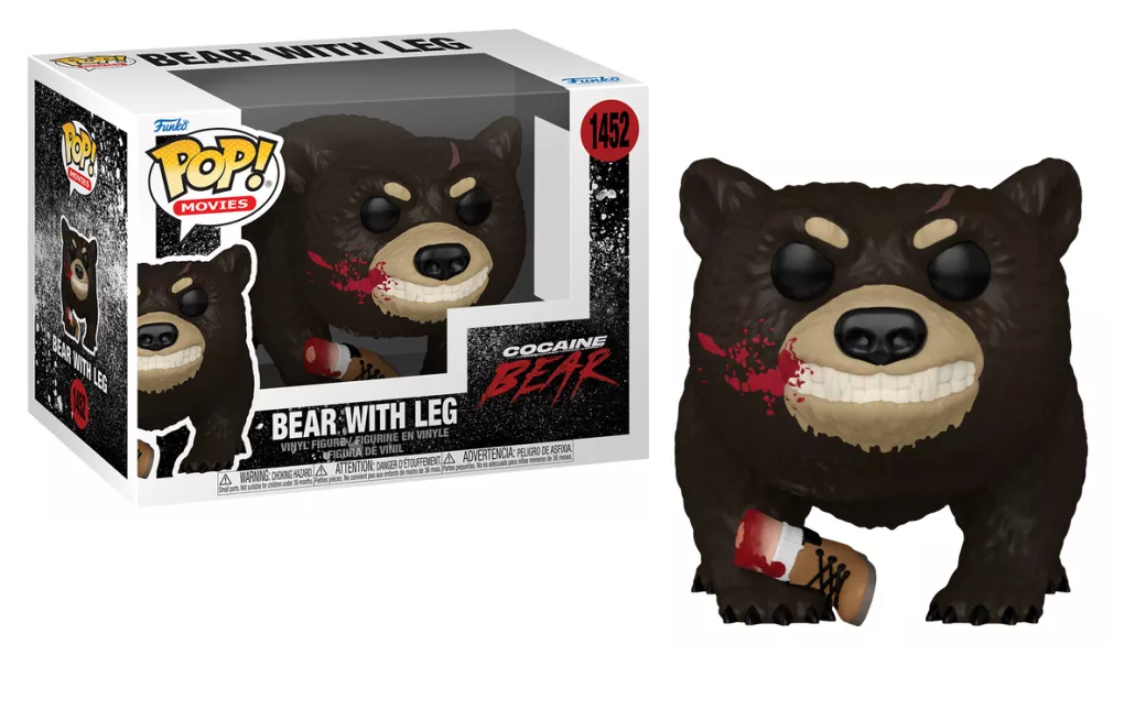 COCAINE BEAR - POP Movies N° 1452 - Bear with Leg