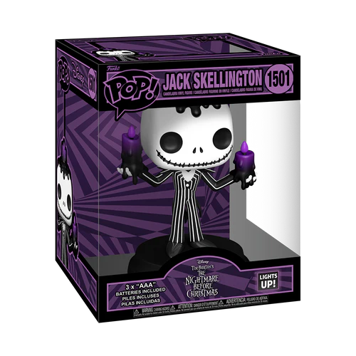NIGHTMARE BEFORE CHRISTMAS - POP Super N° 1501 - Jack (Lights Up!)