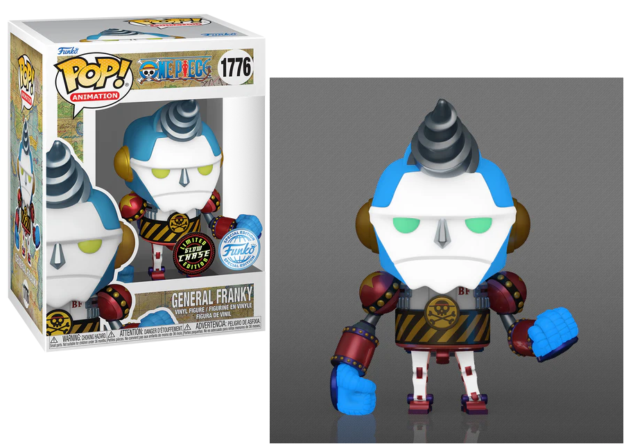 ONE PIECE - POP Animation N° 1776 - General Franky with Chase (GW)