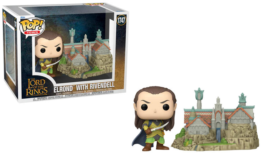 LORD OF THE RINGS - POP TOWN N° 1747 - Elrond & Rivendell