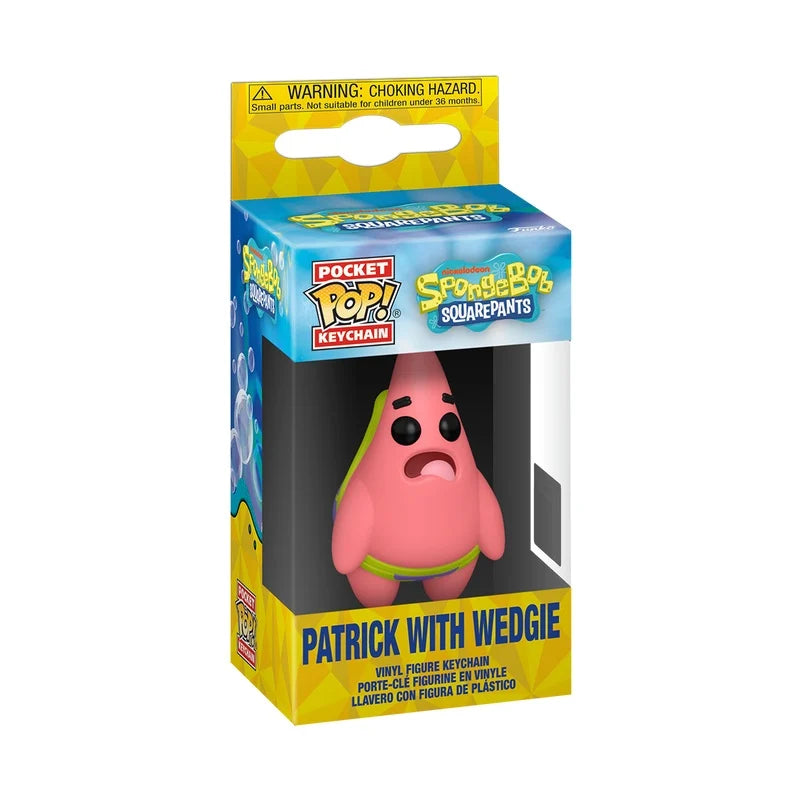 SPONGEBOB SQUAREPANTS - Pocket Pop Keychains - Patrick with Wedgie