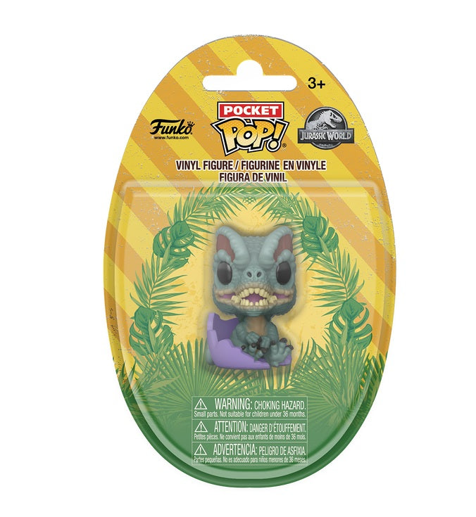 JURASSIC PARK SPRG - Pocket Pop Egg - Dilophosaurus