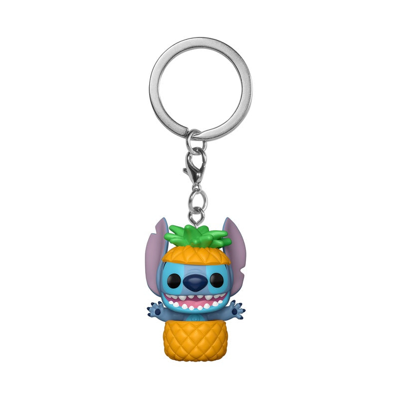LILO & STITCH - Pocket Pop Keychains - Stitch in Pineapple