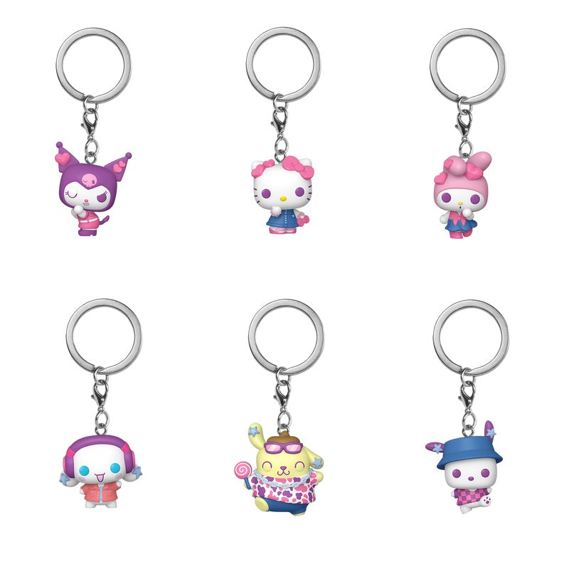 HELLO KITTY & FRIENDS Y2K - POP Keychain (BOX 12 Figures)