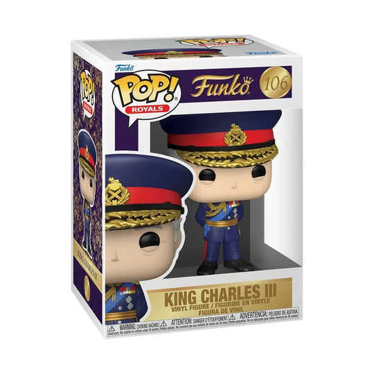 ROYAL FAMILY - POP Icons N° 106 - Roi Charles III with Chase