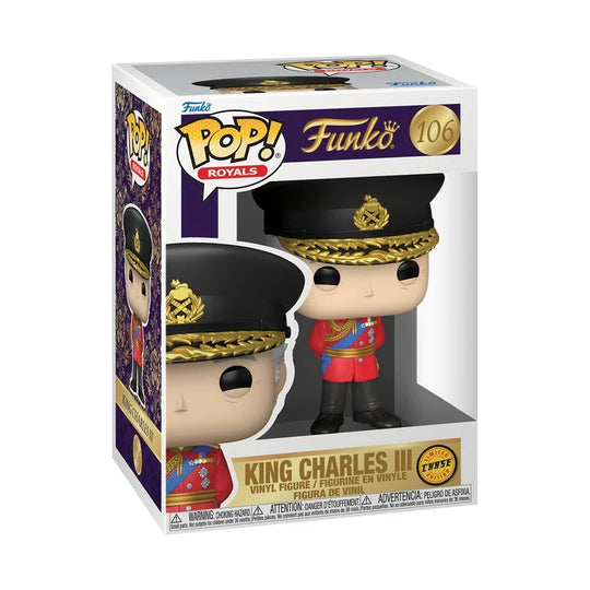 ROYAL FAMILY - POP Icons N° 106 - Roi Charles III with Chase