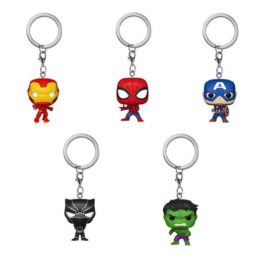 MARVEL COMICS - POP Keychain (BLIND BOX 12 Figures)