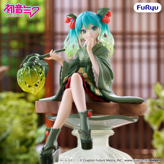HATSUNE MIKU - Flowers Fairy Winter - Statue Noodle Stopper 15cm