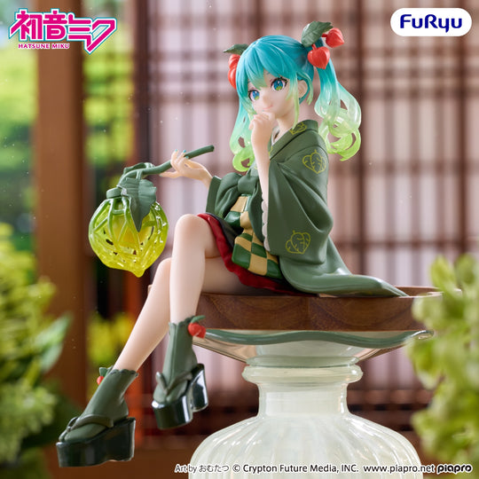 HATSUNE MIKU - Flowers Fairy Winter - Statue Noodle Stopper 15cm