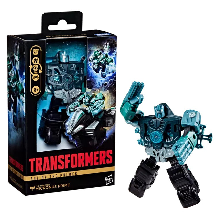 TRANSFORMERS - Micronus Prime - Figure Age of the Primes 14cm