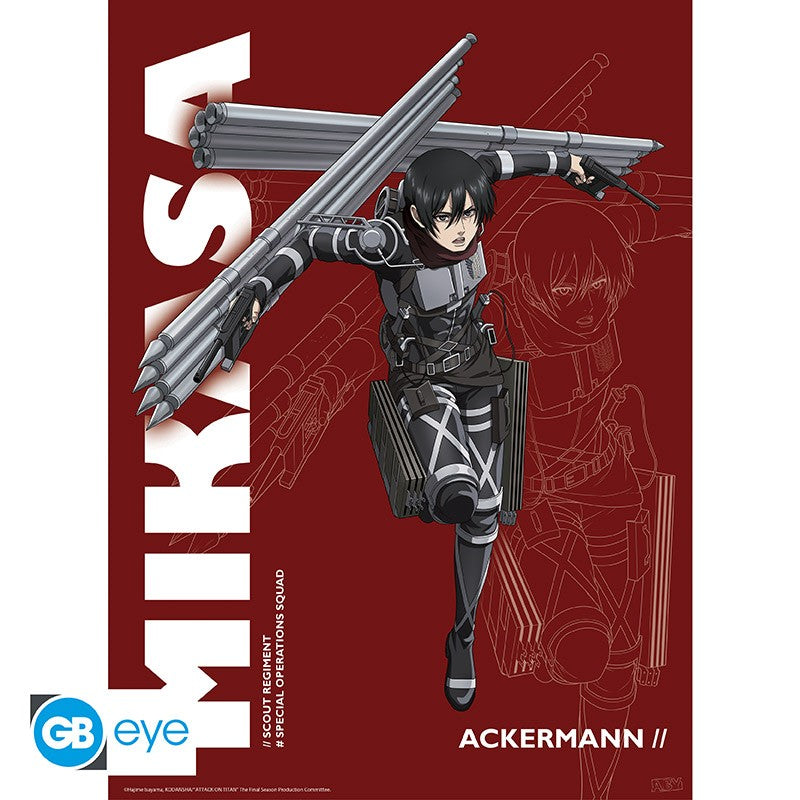 ATTACK ON TITANS - Set 1 - Set 2 posters '52x38'