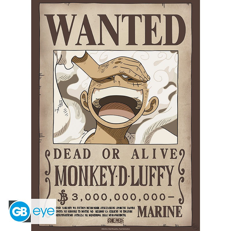 ONE PIECE - Wanted Luffy & Zoro - Set 2 posters '52x38'
