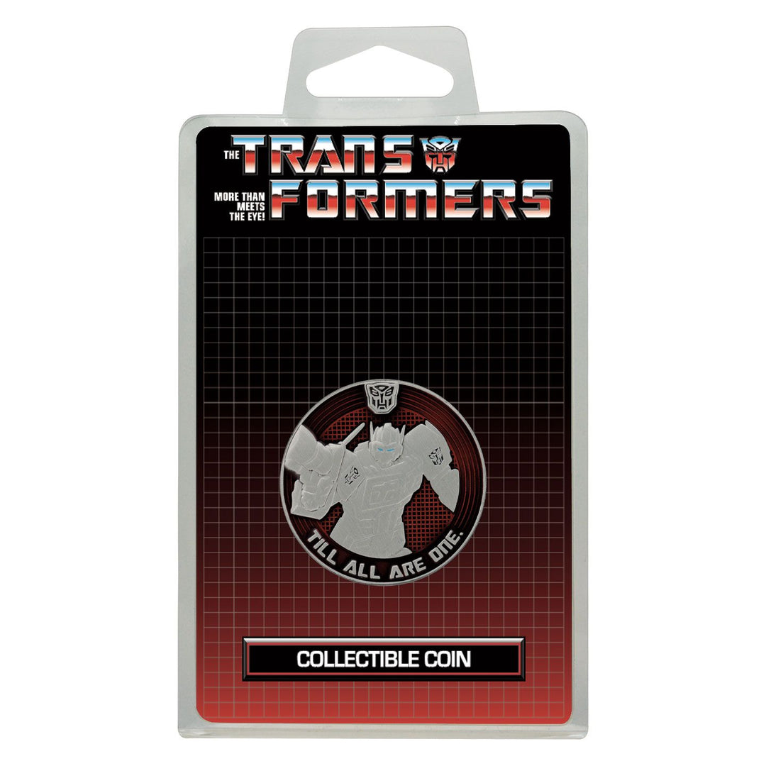 TRANSFORMERS G1 - Autobots VS Decepticons - Limited Edition Coin