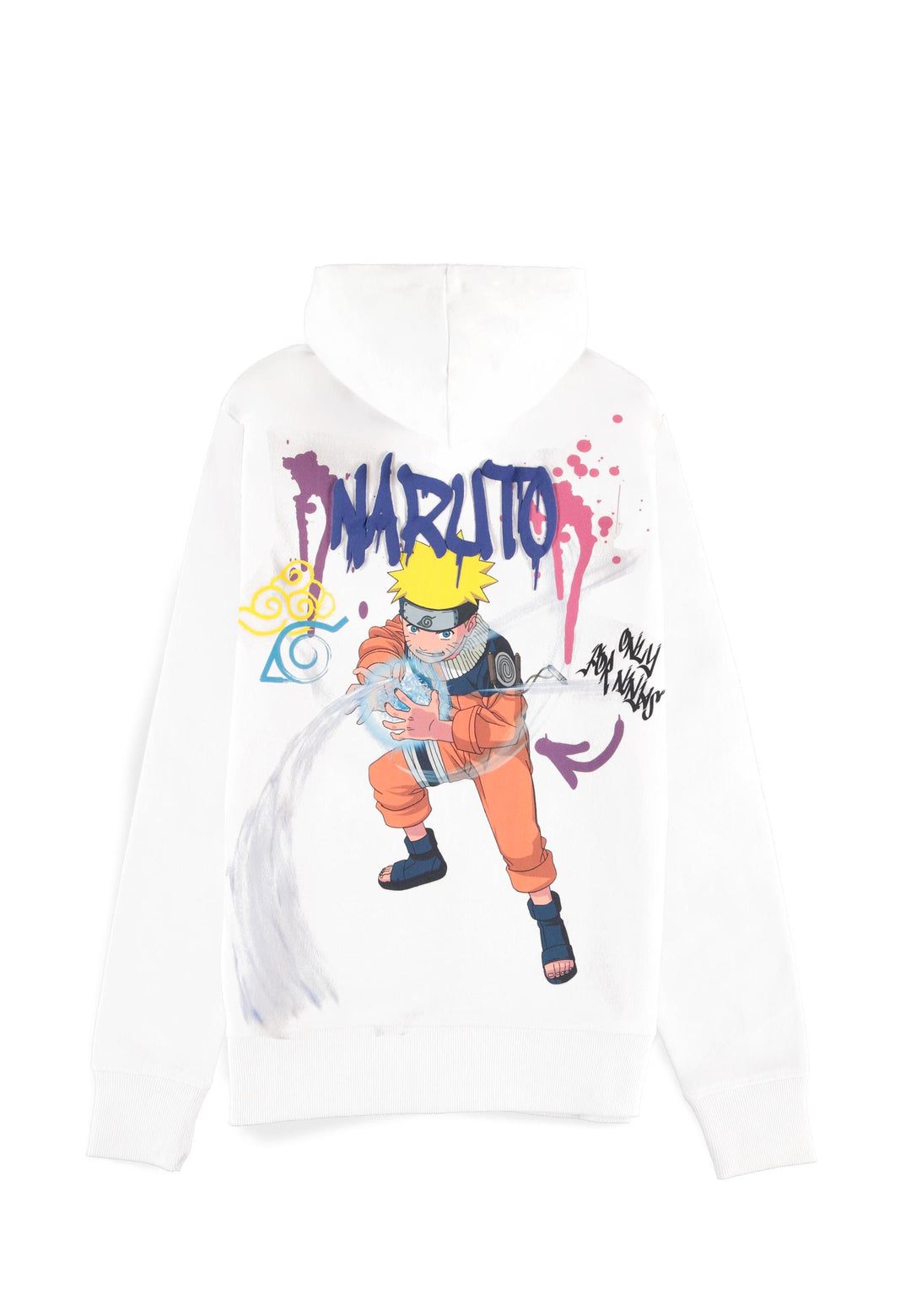 NARUTO - Graffiti - Men's Hoodie (L)