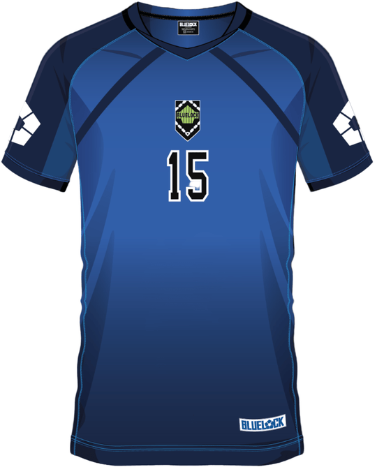 BLUE LOCK - Yoichi Isagi 15 - Soccer Jersey Men (L)