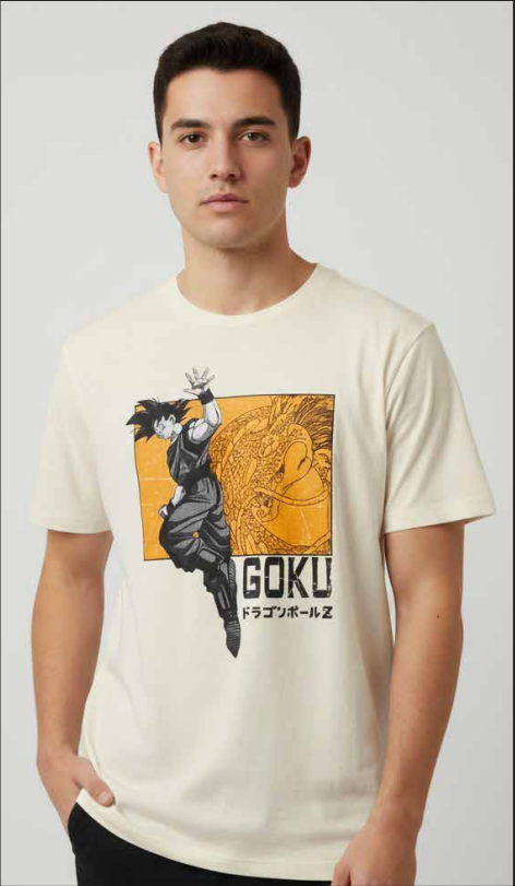 DRAGON BALL Z - Goku Dragon - T-Shirt Men (XXL)