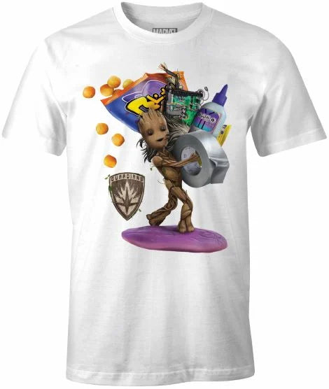 MARVEL - Groot Mess Of The Galaxy - T-Shirt Men (S)