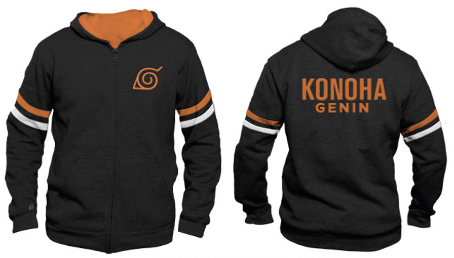 NARUTO - Konoha Genin - Hooded Sweat (XXL)
