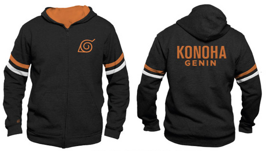 NARUTO - Konoha Genin - Hooded Sweat (XXL)