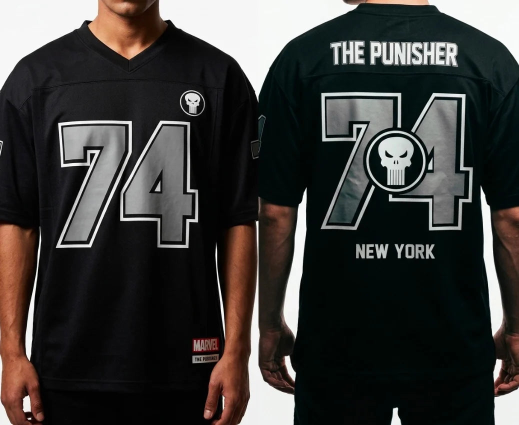 MARVEL - The Punisher - T-Shirt Sports US Replica unisex (L)