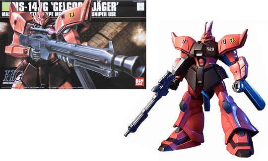 GUNDAM - HGUC 1/144 MS-14JG Gelgoog Jager - Model Kit