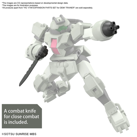 GUNDAM - HG 1/144 Expansion Parts Set For Demi Trainer - Model Kit