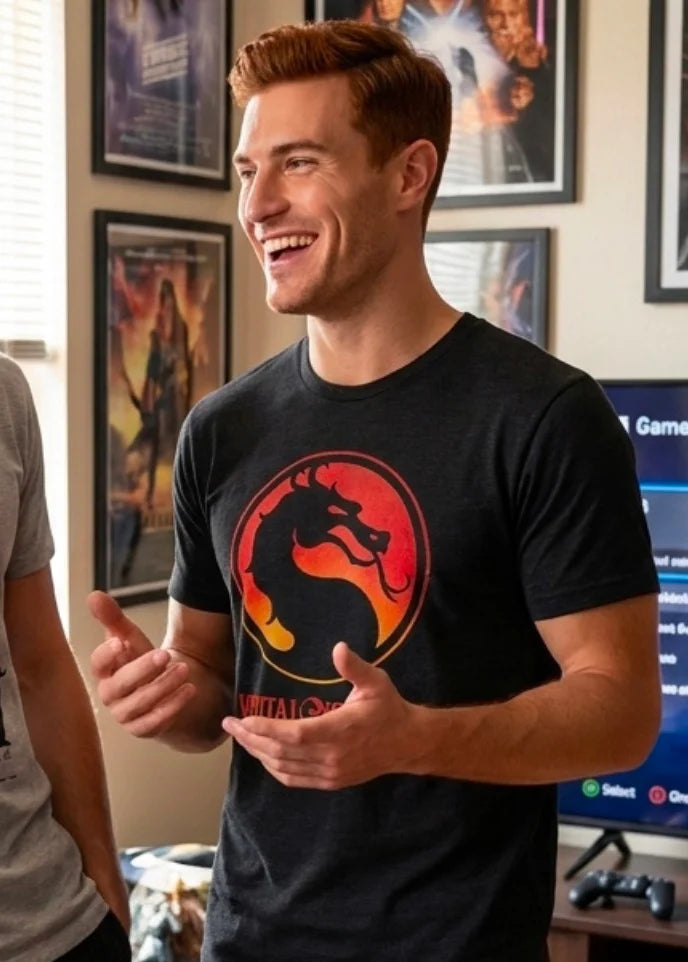 MORTAL KOMBAT - Logo - T-Shirt (XL)