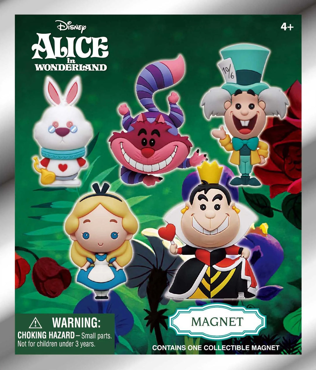 DISNEY ALICE - Serie 1 -3D Foam Magnets in blind bags (Display 12 Pcs)