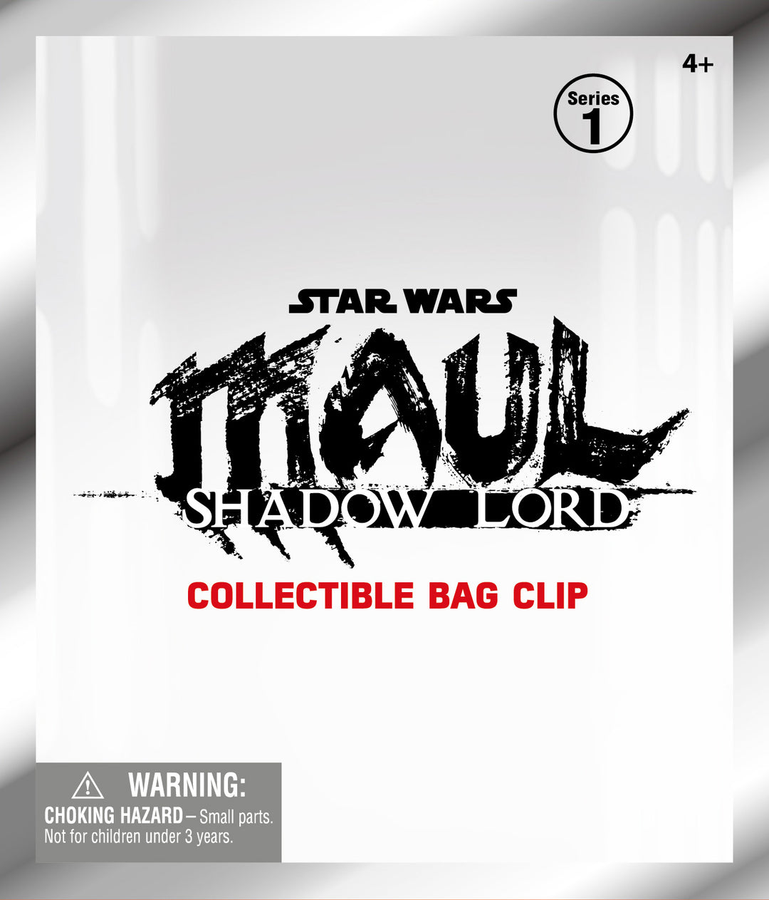 MAUL SHADOW LORD - Series 1 - 3D Foam Bag Clip (Display 24 Pcs)