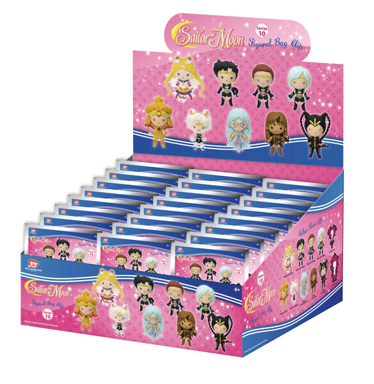 SAILOR MOON - Series 10 - 3D Foam Bag Clip (Display 24 Pcs)