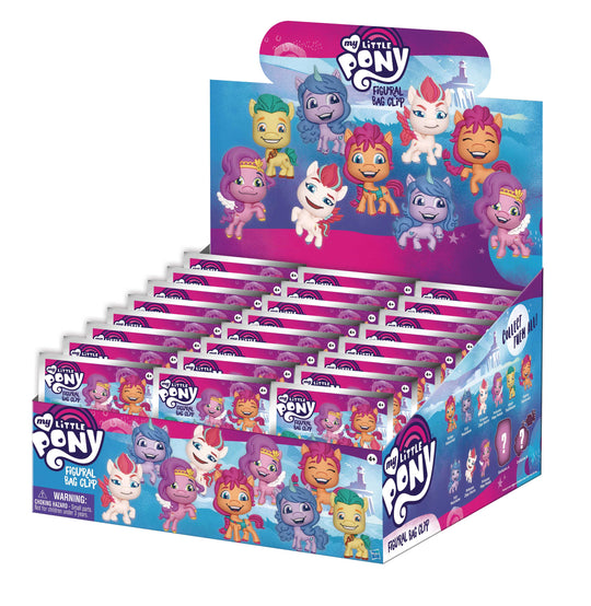 MY LITTLE PONY - Series 1 - 3D Foam Bag Clip (Display 24 Pcs)