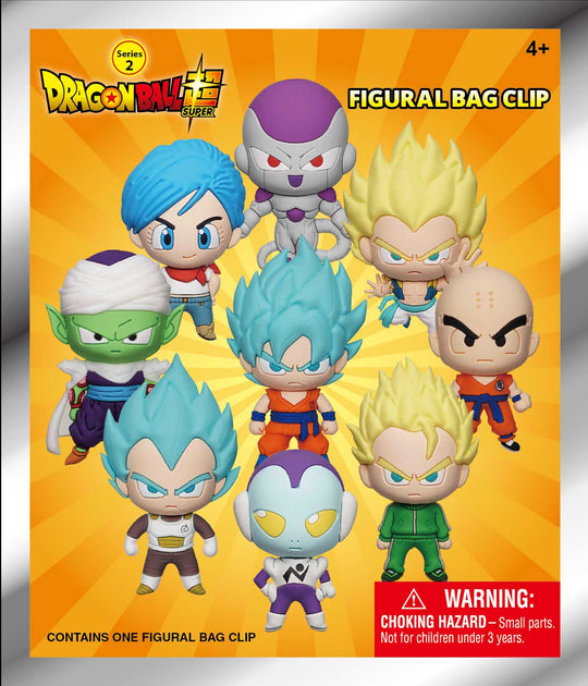 DRAGON BALL SUPER - Series 2 - 3D Foam Bag Clip (Display 24 Pcs)