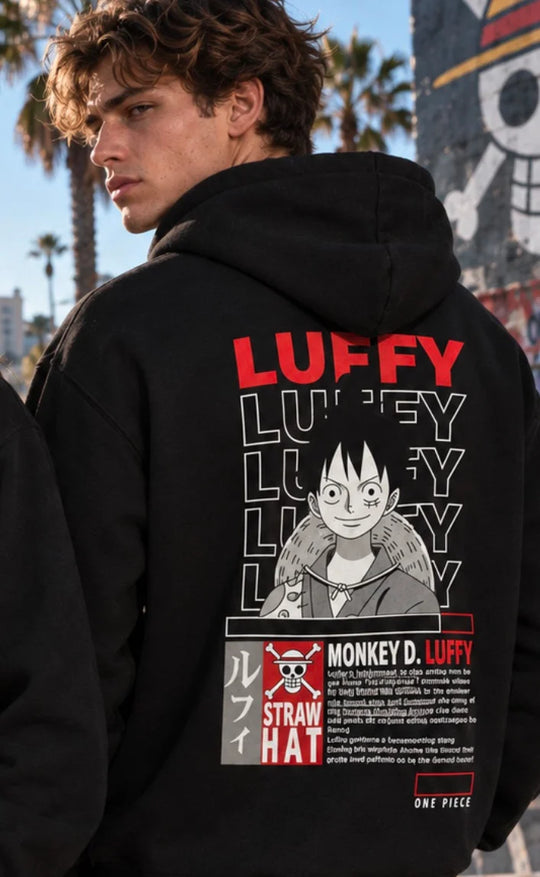 ONE PIECE - Luffy- Hooded Sweat (M)
