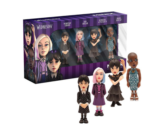 WEDNESDAY -Wednesday, Wednesday in dress,Enid,Bianca -4 Fig. Minix 7cm