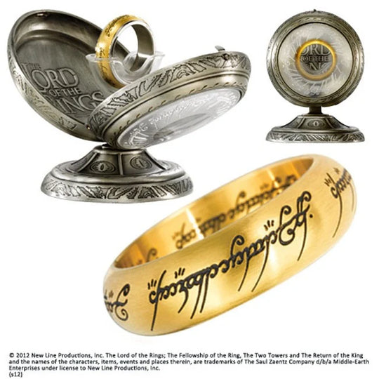 LORD OF THE RINGS - One Ring Stainless Steel - Size US 12 FR 67.5