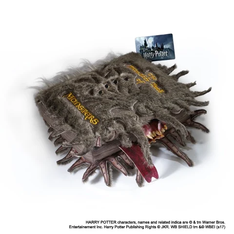 HARRY POTTER - Monster Book of Monsters Plush large - 36cm