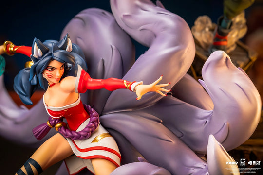 LEAGUE OF LEGENDS - Ekko & Ahri - Statue Diorama 1/10 30cm