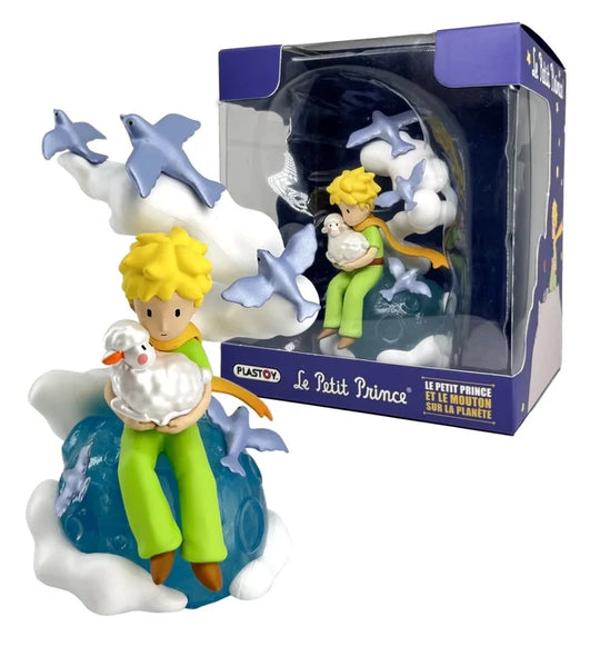 THE LITTLE PRINCE - Little Prince & sheep on the planet - Figure 9cm