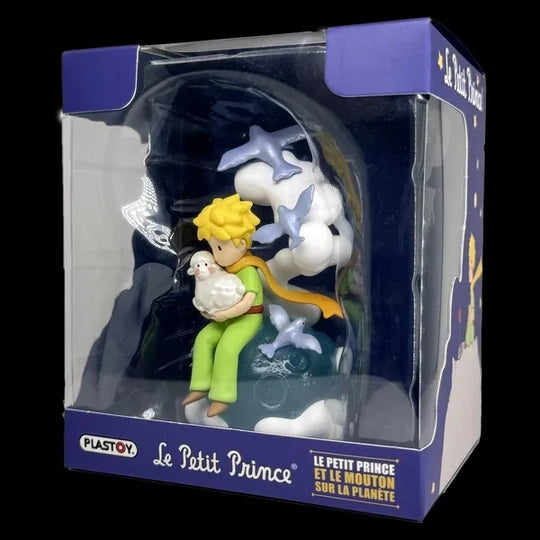 THE LITTLE PRINCE - Little Prince & sheep on the planet - Figure 9cm