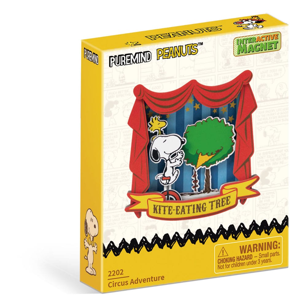 PEANUTS - Circus - Wood Magnet