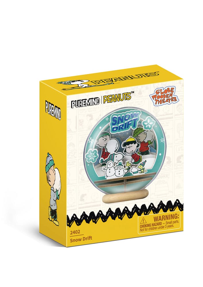 PEANUTS - Snow Drift - Wood Model Kit Globe Theater