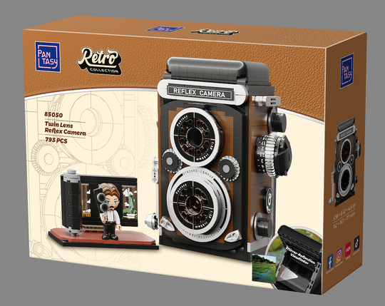 PANTASY - Twin Lens Reflex Camera - Building block 757 pcs