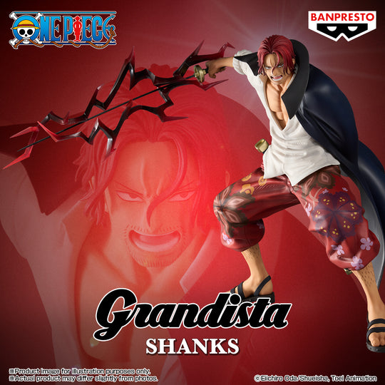 ONE PIECE - Shanks - Figure Grandista 22cm
