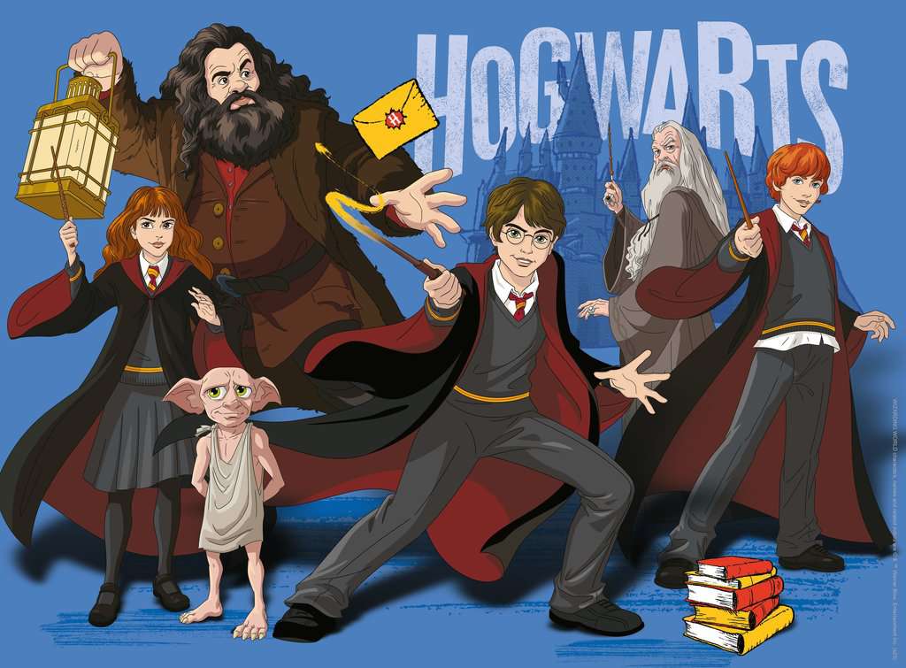 HARRY POTTER - Harry Potter at Hogwards - Puzzle 300P XXL