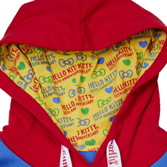 HELLO KITTY - 50th Anniversary - Hoodie Unisex Loungefly (M)