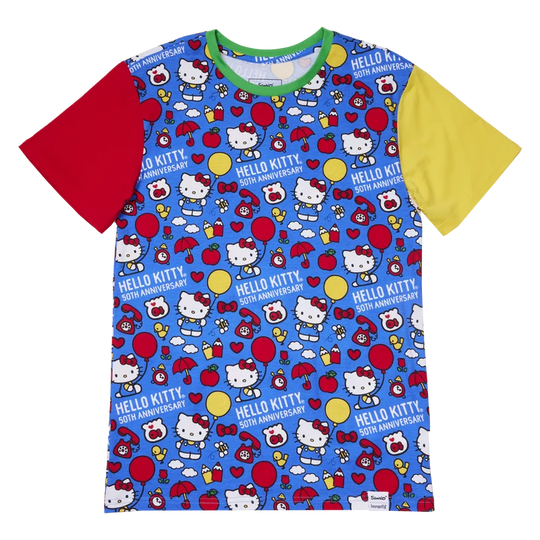 HELLO KITTY - 50th Anniversary - T-Shirt Unisex Loungefly (M)