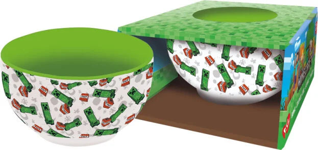 MINECRAFT - Survival Mode - Ceramic Bowl in Gift Box - 600ml